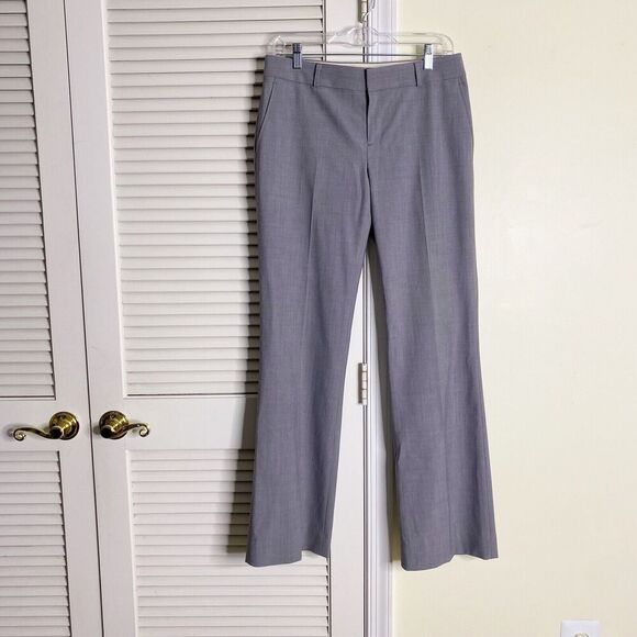 Banana Republic Pants Womens Size 4 Gray The Martin Fit Trousers Business Career - Picture 1 of 8